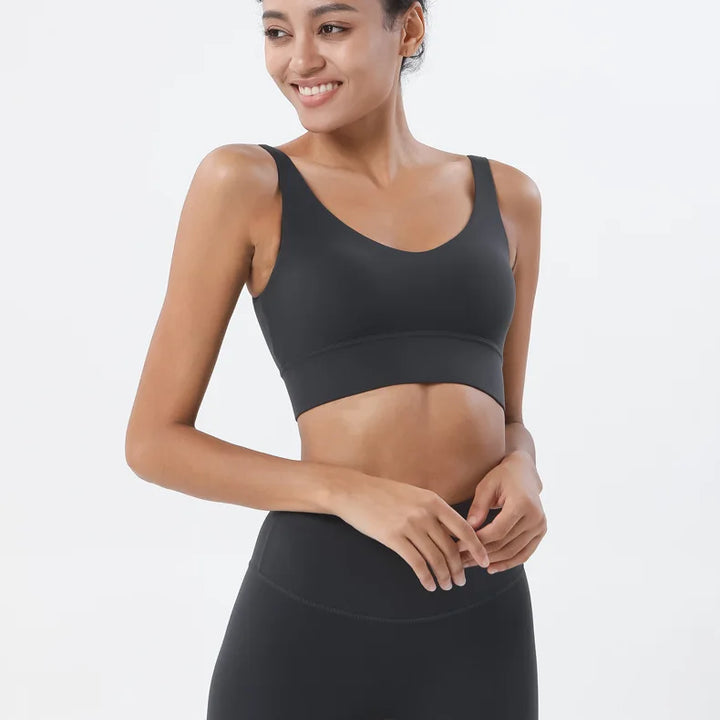 Top Esportivo Feminino SOISOU com Bojo