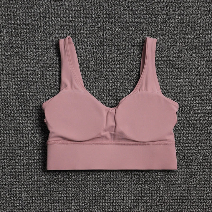 Top Esportivo Feminino SOISOU com Bojo