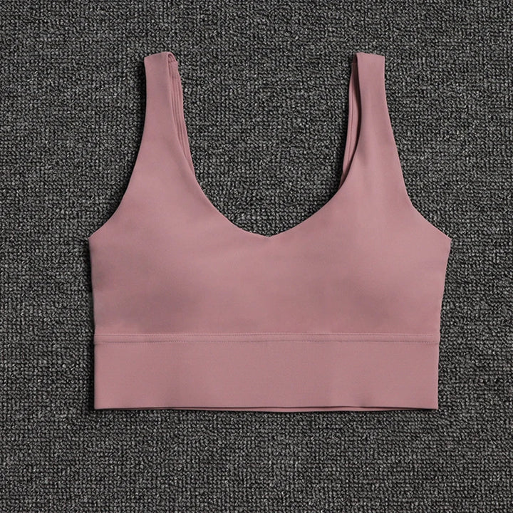 Top Esportivo Feminino SOISOU com Bojo