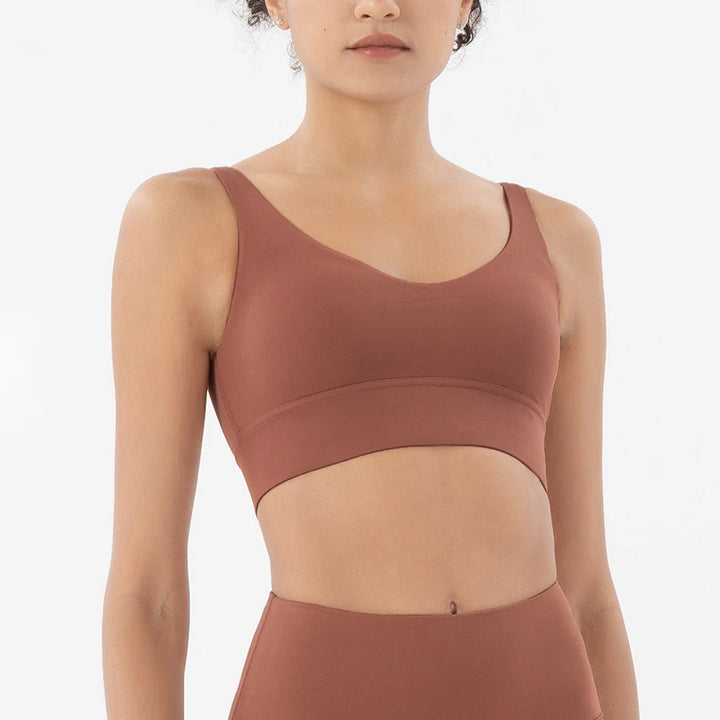 Top Esportivo Feminino SOISOU com Bojo