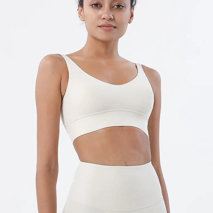 Top Esportivo Feminino SOISOU com Bojo