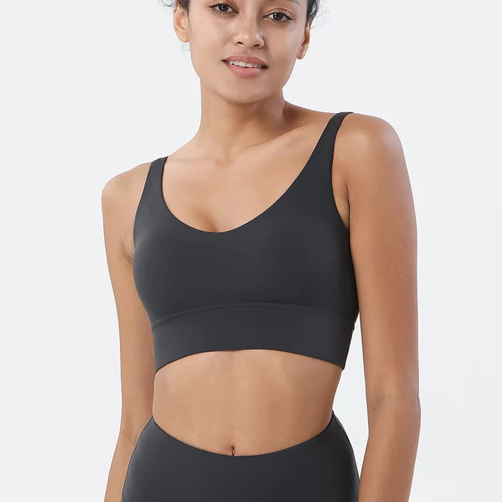 Top Esportivo Feminino SOISOU com Bojo