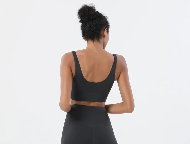 Top Esportivo Feminino SOISOU com Bojo