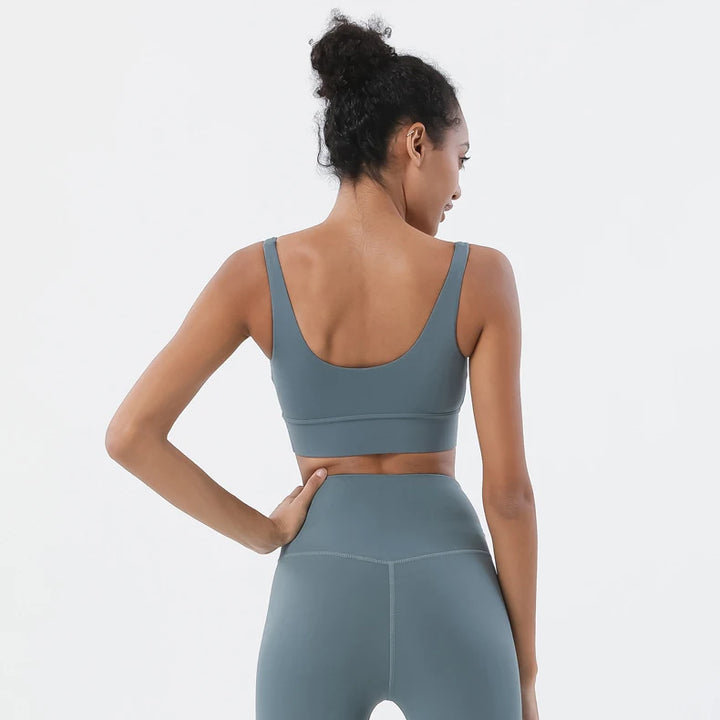 Top Esportivo Feminino SOISOU com Bojo