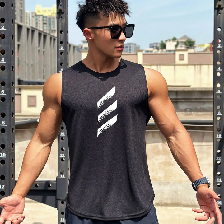 Regata Masculina Fitness Secagem Rápida