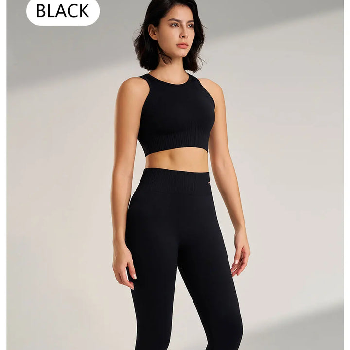 Conjunto Feminino Fitness Sem Costura