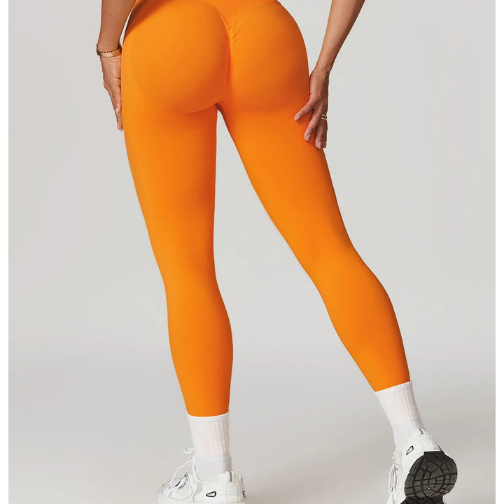 Legging Feminina Cós Alto Sem Costura