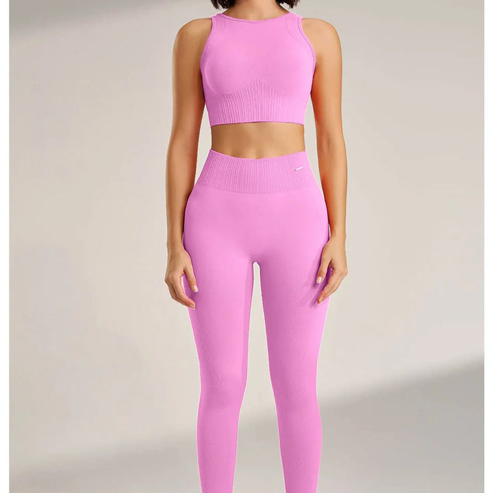 Conjunto Feminino Fitness Sem Costura
