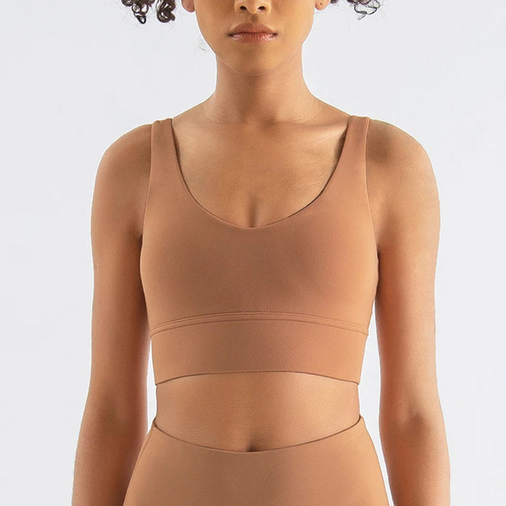 Top Esportivo Feminino SOISOU com Bojo