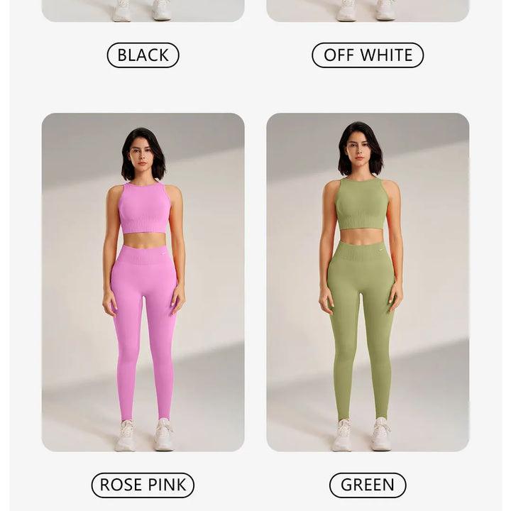Conjunto Feminino Fitness Sem Costura