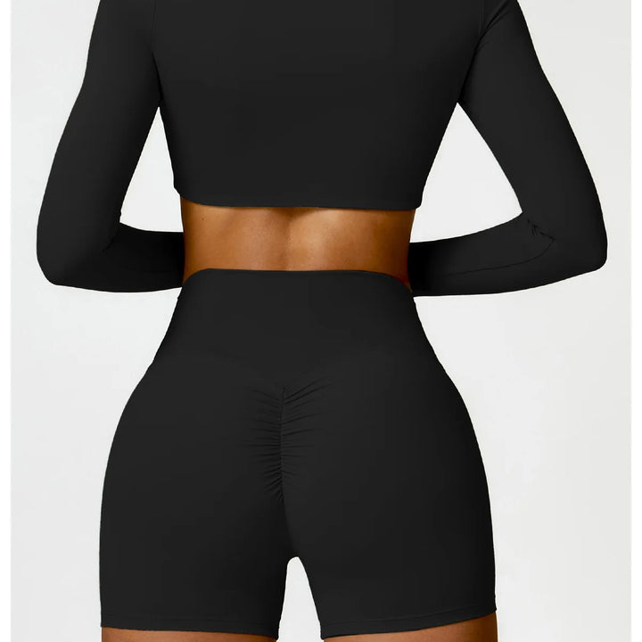 Conjunto Feminino Yoga 2 Peças Manga Longa