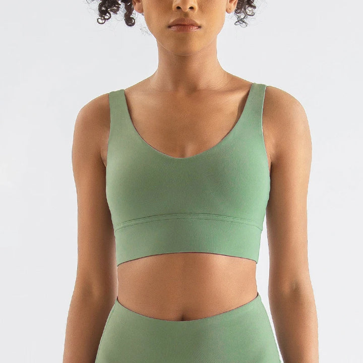 Top Esportivo Feminino SOISOU com Bojo