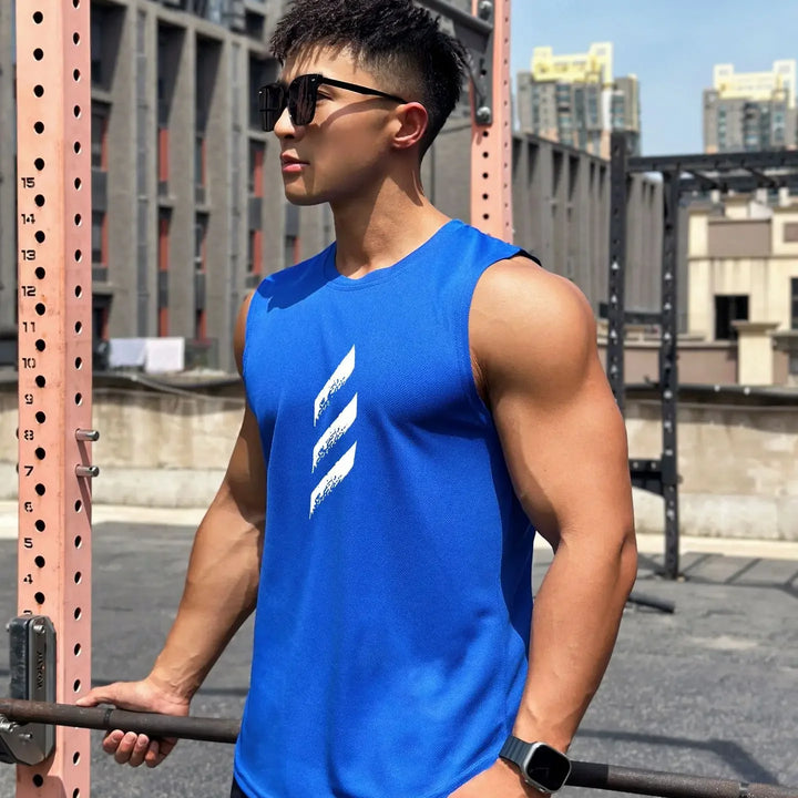 Regata Masculina Fitness Secagem Rápida