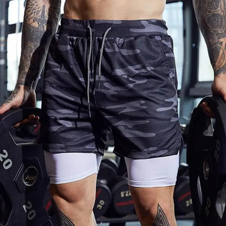 Shorts Masculino Esportivo 2 em 1