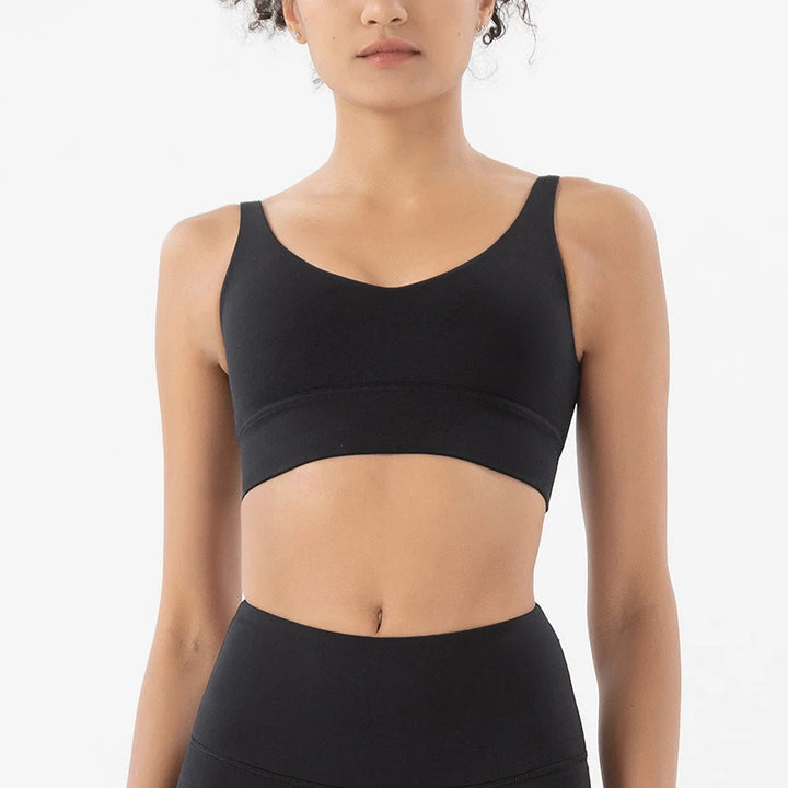 Top Esportivo Feminino SOISOU com Bojo