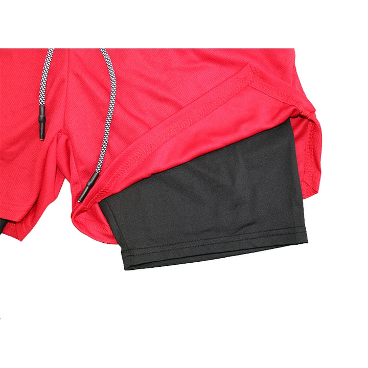 Shorts Masculino Esportivo 2 em 1
