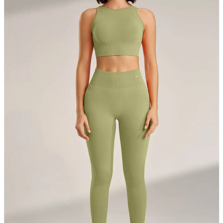 Conjunto Feminino Fitness Sem Costura