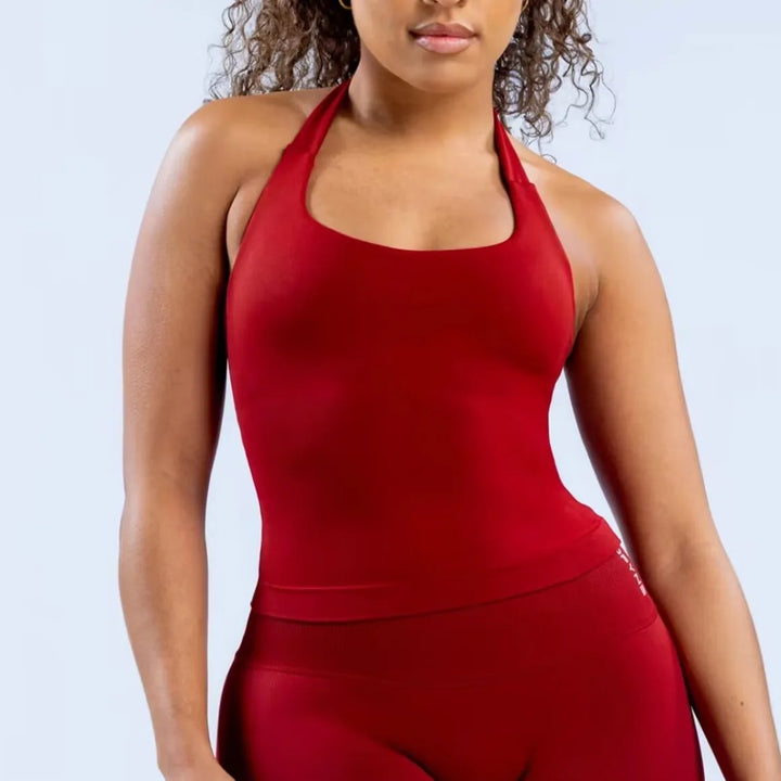 Top Esportivo Feminino Halter com Bojo