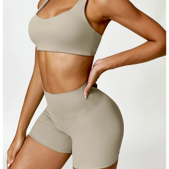 Conjunto Feminino Yoga 2 Peças Manga Longa