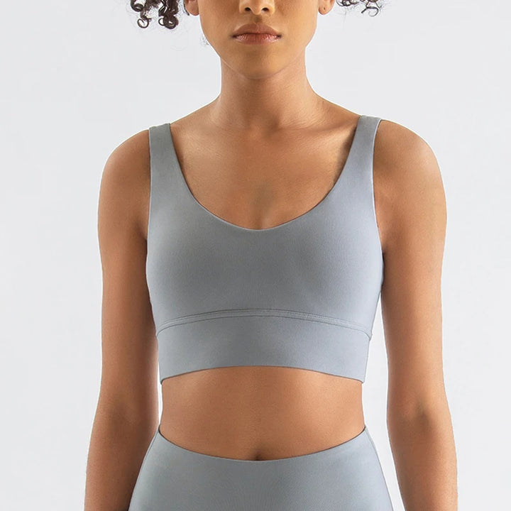 Top Esportivo Feminino SOISOU com Bojo