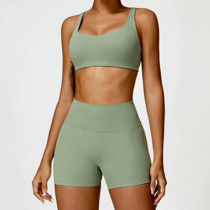 Conjunto Feminino Yoga 2 Peças Manga Longa