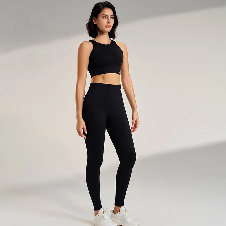 Conjunto Feminino Fitness Sem Costura