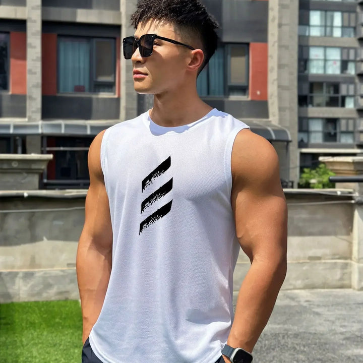 Regata Masculina Fitness Secagem Rápida
