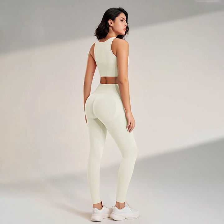 Conjunto Feminino Fitness Sem Costura