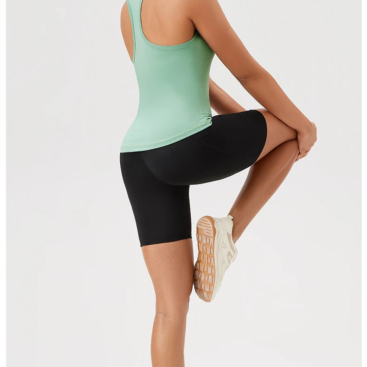 Regata Feminina Fitness Sem Mangas