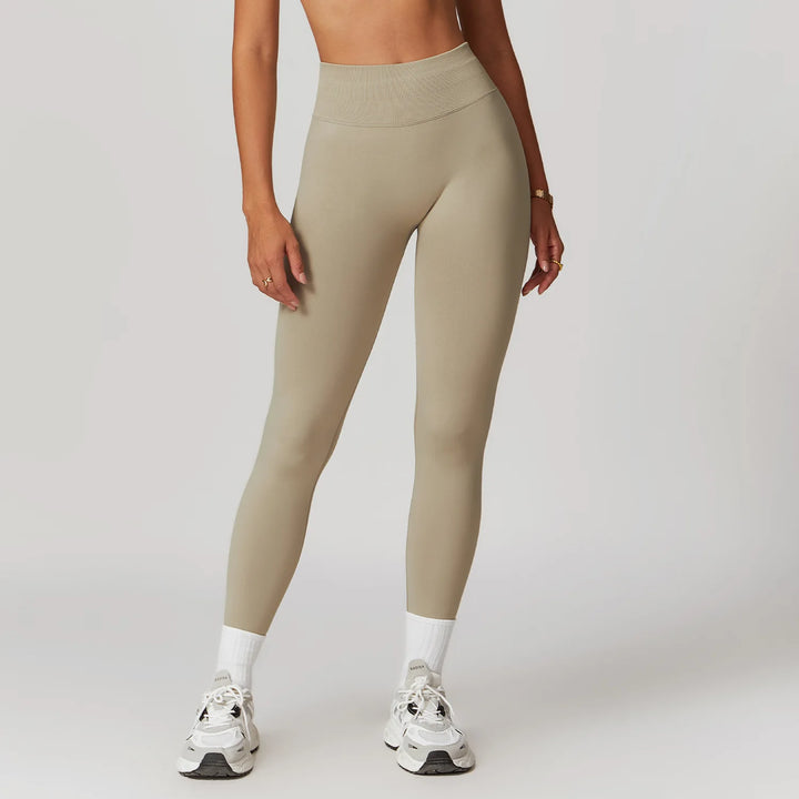 Legging Feminina Cós Alto Sem Costura
