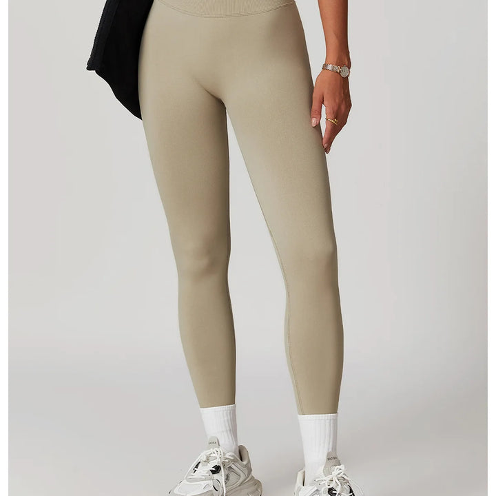 Legging Feminina Cós Alto Sem Costura