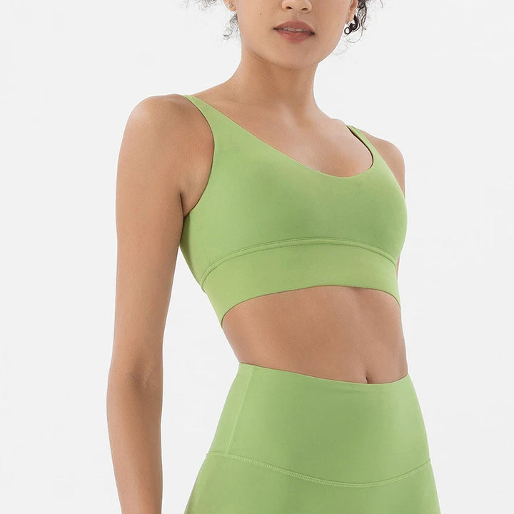 Top Esportivo Feminino SOISOU com Bojo