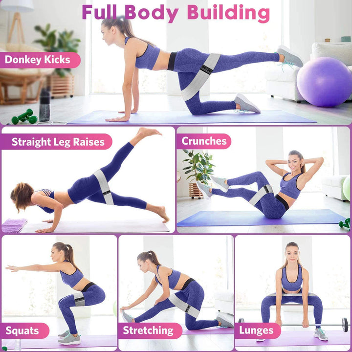 Faixas de Treino para Agachamento e Alongamento