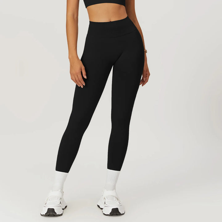 Legging Feminina Cós Alto Sem Costura