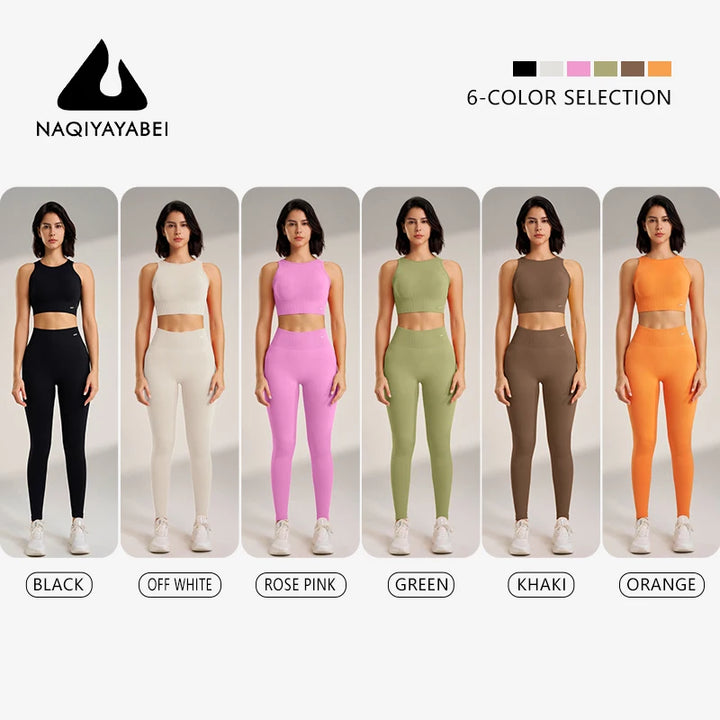 Conjunto Feminino Fitness Sem Costura