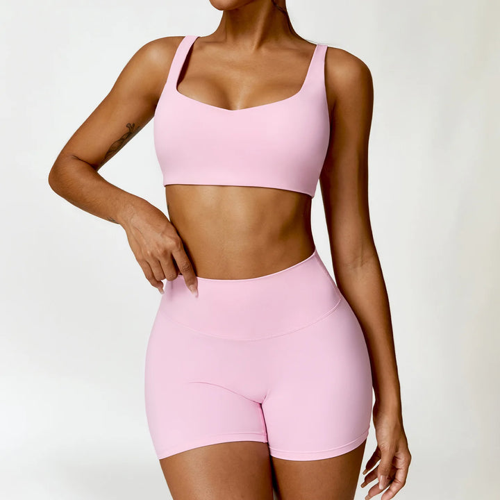 Conjunto Feminino Yoga 2 Peças Manga Longa