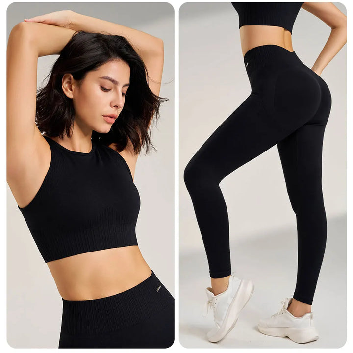 Conjunto Feminino Fitness Sem Costura
