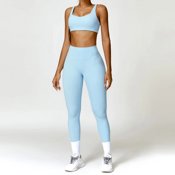 Conjunto Feminino Yoga 2 Peças Manga Longa