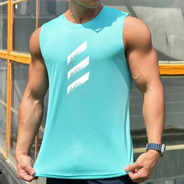 Regata Masculina Fitness Secagem Rápida