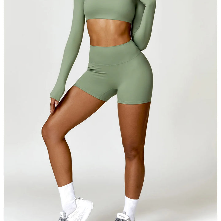 Conjunto Feminino Yoga 2 Peças Manga Longa