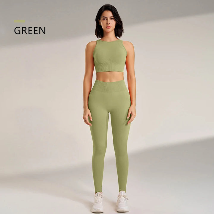Conjunto Feminino Fitness Sem Costura