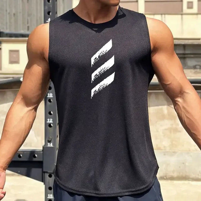 Regata Masculina Fitness Secagem Rápida