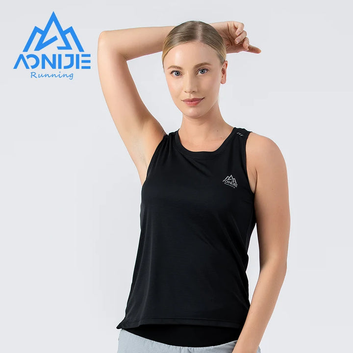 Regata Feminina AONIJIE Secagem Rápida